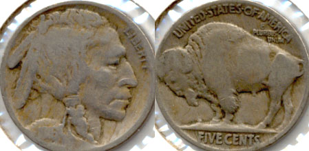 1916 Buffalo Nickel Good-4 d