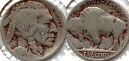 1916 Buffalo Nickel Good-4 f