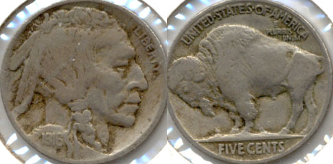 1916 Buffalo Nickel VG-10