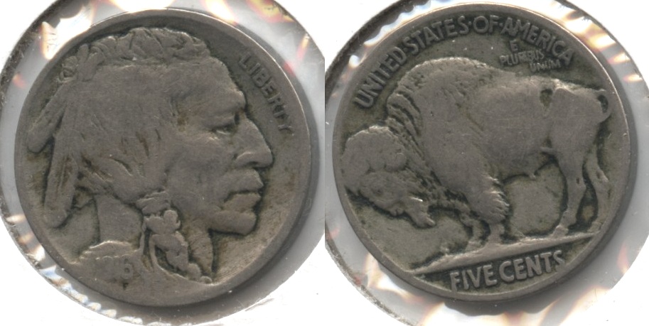 1916 Buffalo Nickel VG-8 #af