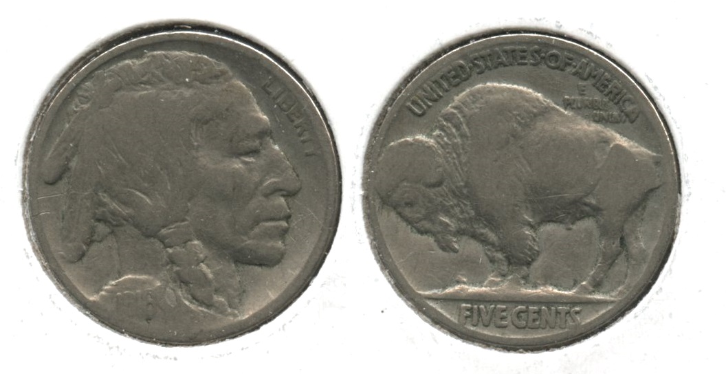 1916 Buffalo Nickel VG-8 #at