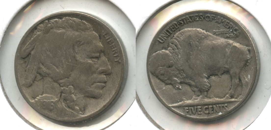 1916 Buffalo Nickel VG-8 #au