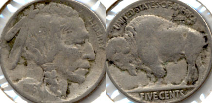 1916 Buffalo Nickel VG-8 f