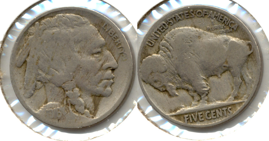 1916 Buffalo Nickel VG-8 p