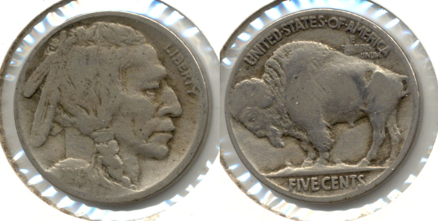 1916 Buffalo Nickel VG-8 u