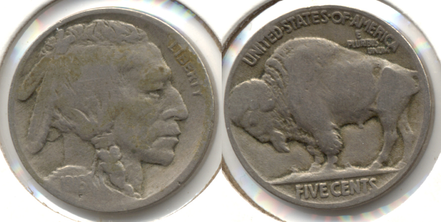 1916 Buffalo Nickel VG-8 w