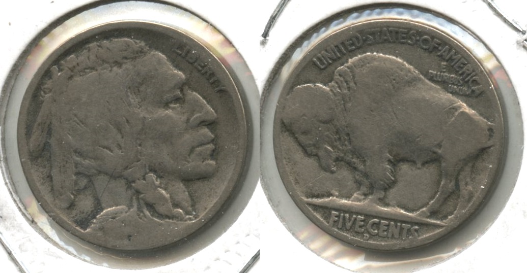 1917-D Buffalo Nickel AG-3+ #r
