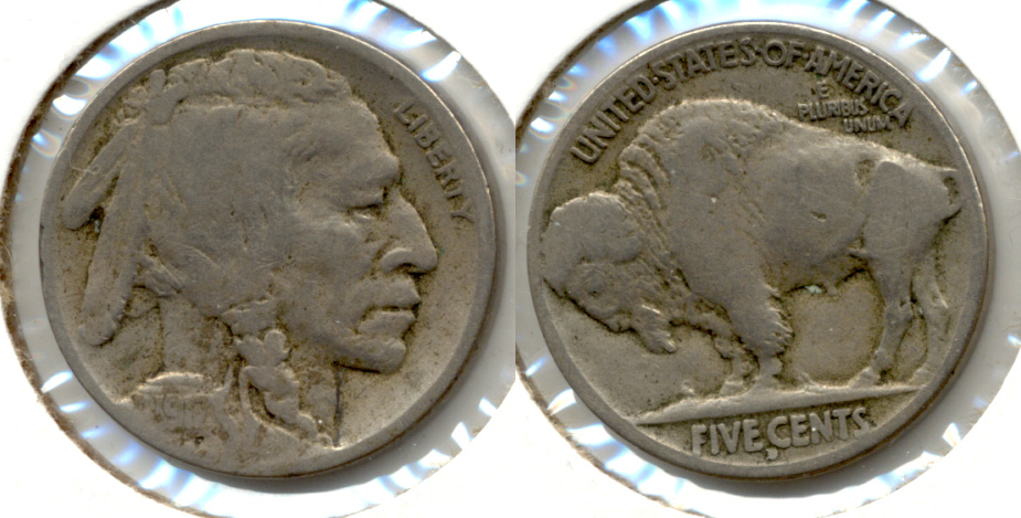 1917-D Buffalo Nickel VG-8 a