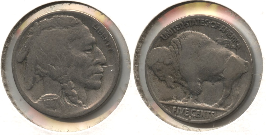 1917-S Buffalo Nickel VG-8