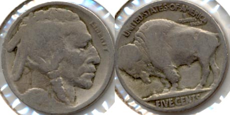 1917 Buffalo Nickel AG-3 b