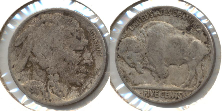 1917 Buffalo Nickel Fine-12 f Porous