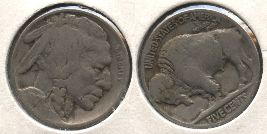 1917 Buffalo Nickel Fine-12 #r