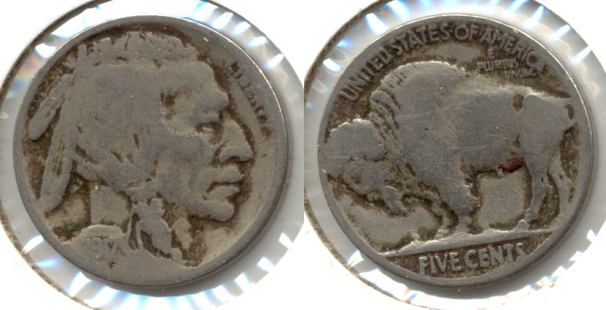 1917 Buffalo Nickel Good-4 ao