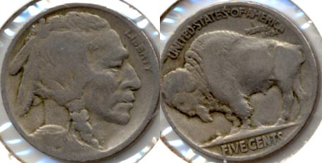 1917 Buffalo Nickel Good-4 l
