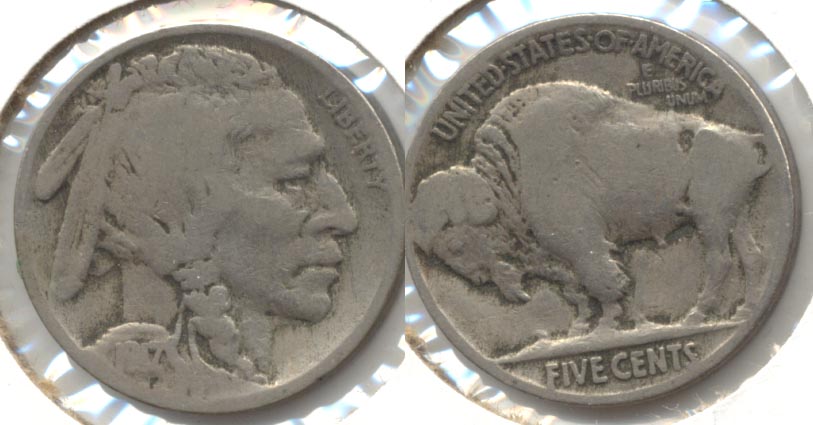 1917 Buffalo Nickel Good-4 m