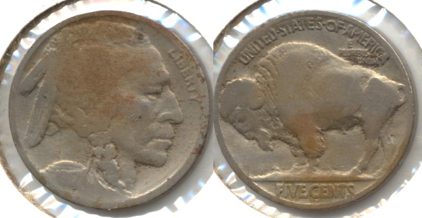 1917 Buffalo Nickel Good-4 o Bit Dark