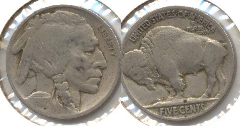 1917 Buffalo Nickel Good-4 p