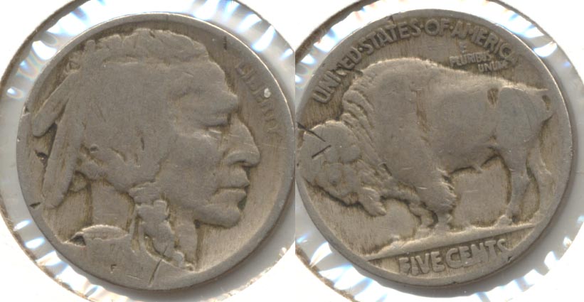 1917 Buffalo Nickel Good-4 t Ticks