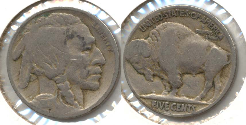 1917 Buffalo Nickel Good-4 u Face Scratch