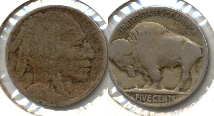 1917 Buffalo Nickel Good-4 w Dark Obverse