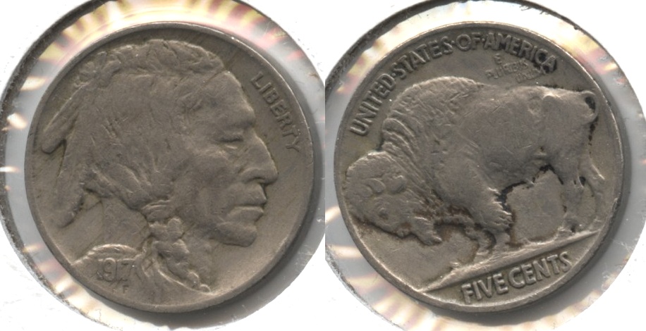 1917 Buffalo Nickel VF-20 #e