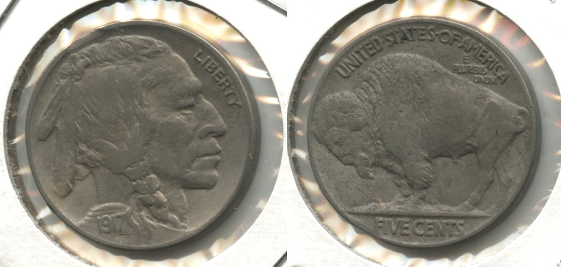 1917 Buffalo Nickel VF-20 #g