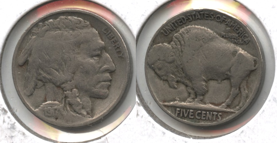 1917 Buffalo Nickel VG-8 #ah