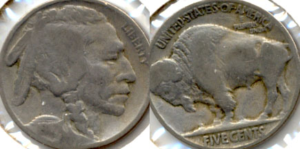 1917 Buffalo Nickel VG-8 c