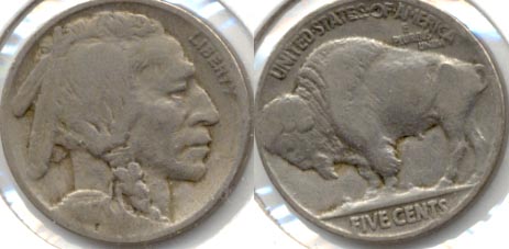 1917 Buffalo Nickel VG-8 e