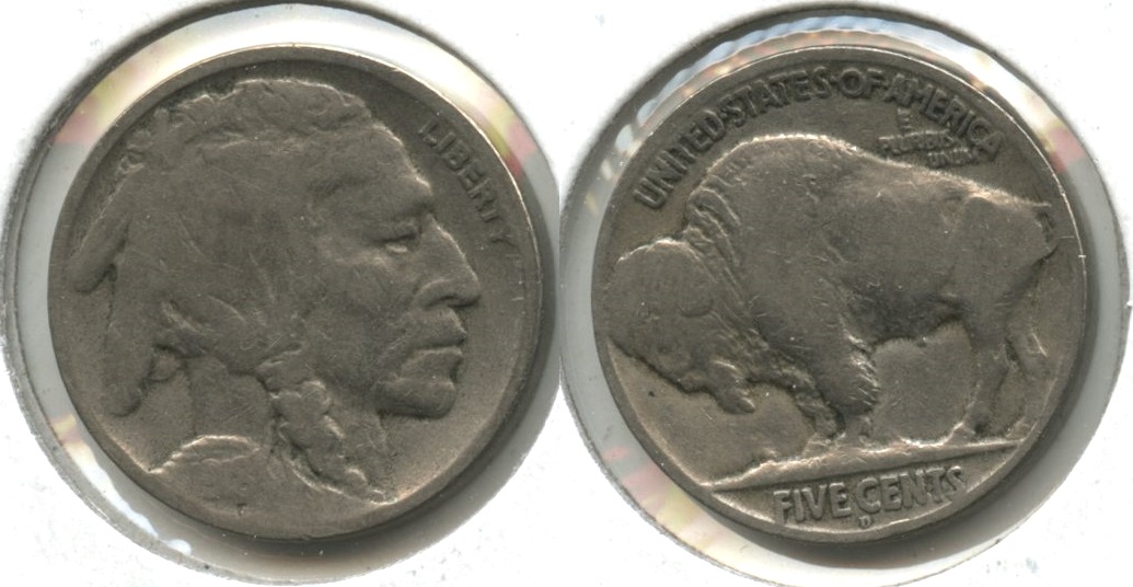 1918-D Buffalo Nickel Good-4 #k