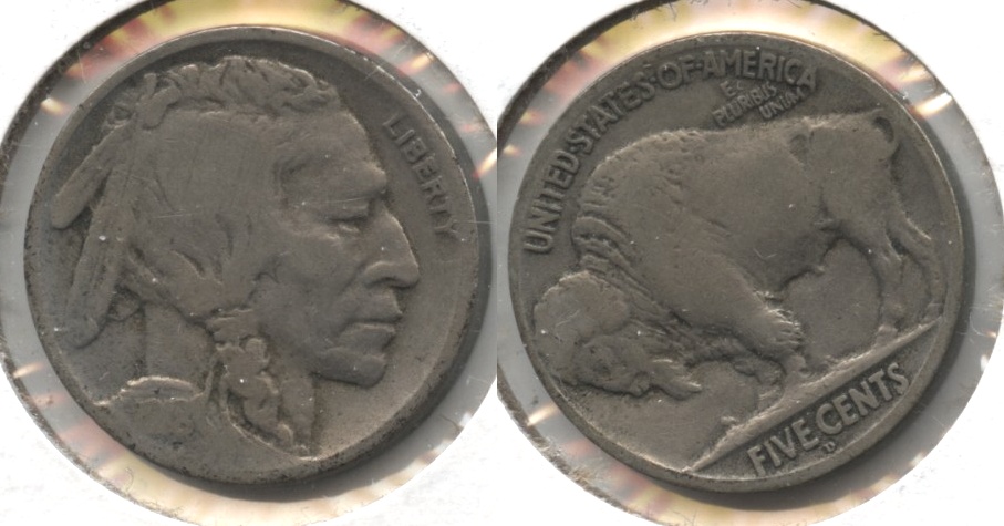1918-D Buffalo Nickel VG-8