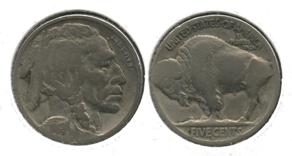 1918-D Buffalo Nickel VG-8 #e