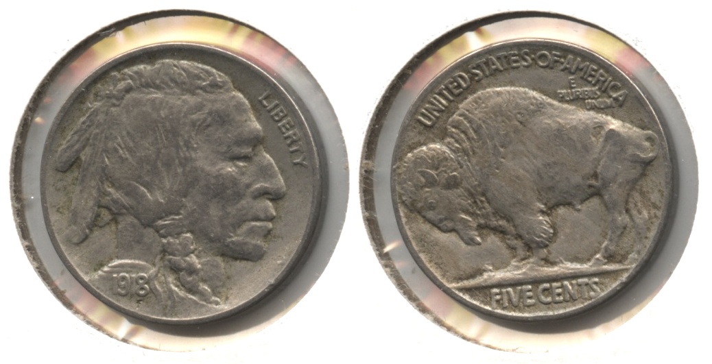 1918 Buffalo Nickel EF-45