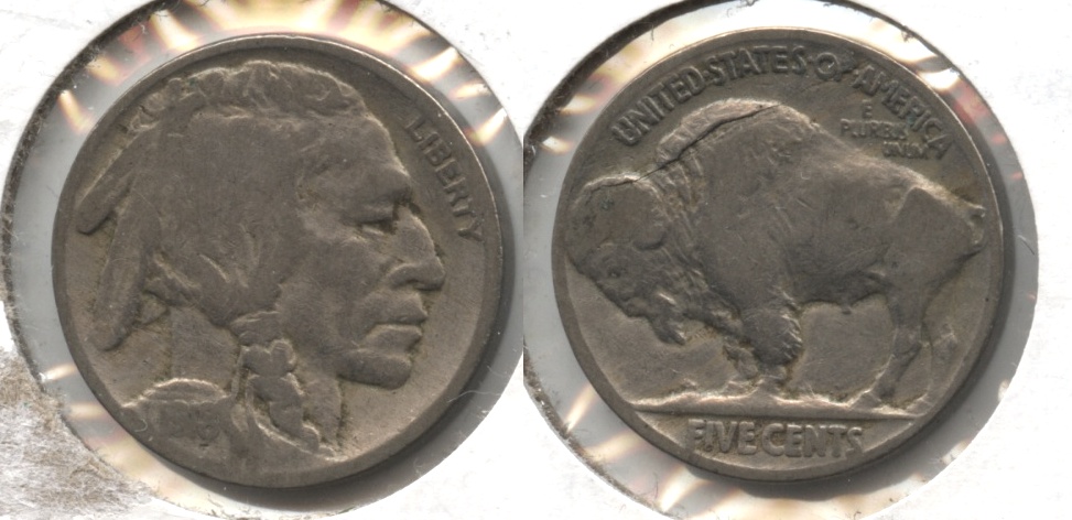 1918 Buffalo Nickel VG-8 Lamination
