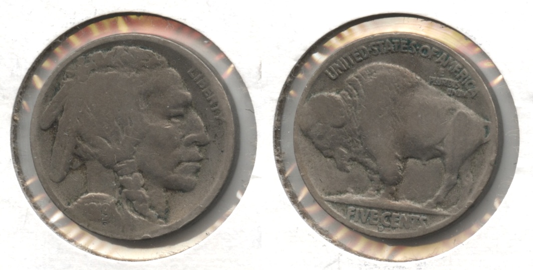 1919-D Buffalo Nickel VG-8 #c