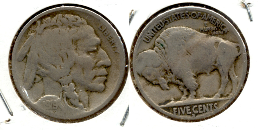 1919-S Buffalo Nickel Good-6