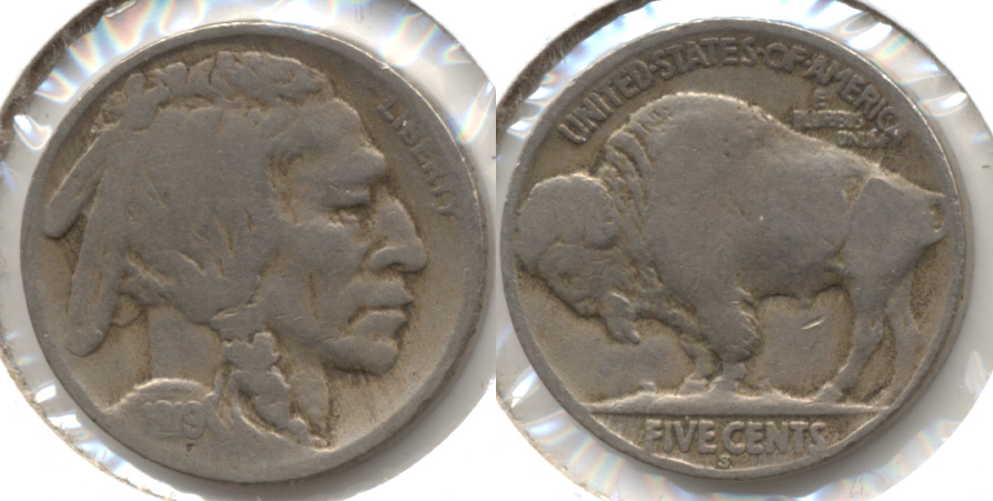 1919-S Buffalo Nickel VG-8