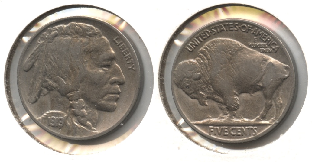 1919 Buffalo Nickel EF-40 #d