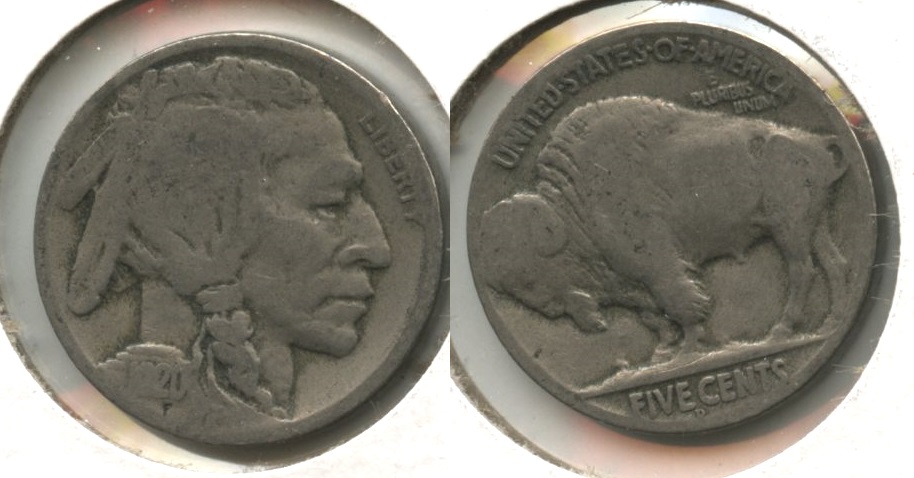1920-D Buffalo Nickel AG-3 #as