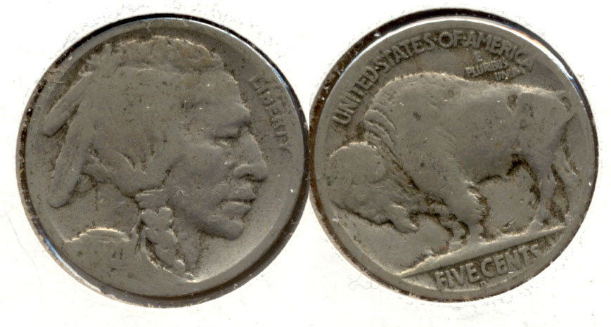 1920-D Buffalo Nickel AG-3 l