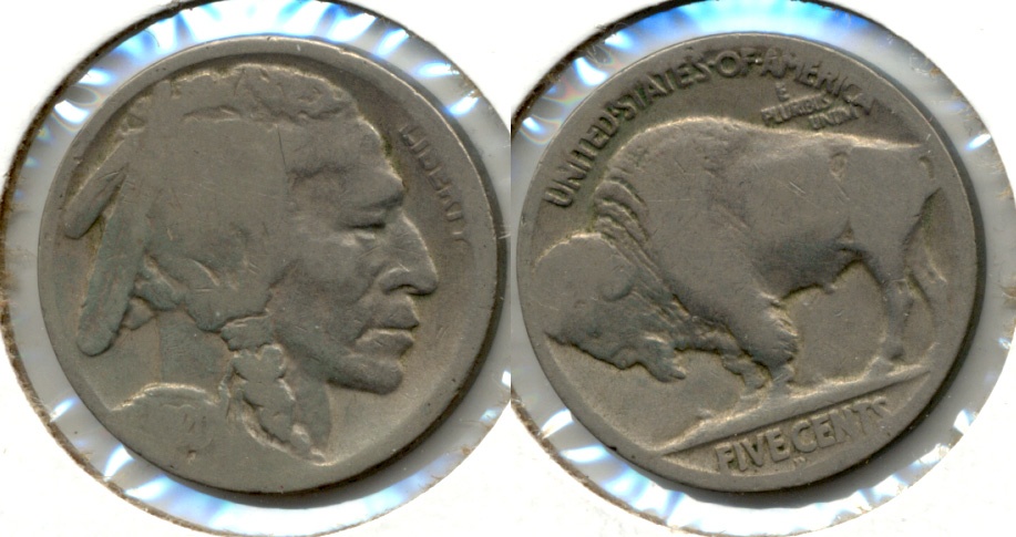 1920-D Buffalo Nickel AG-3 u