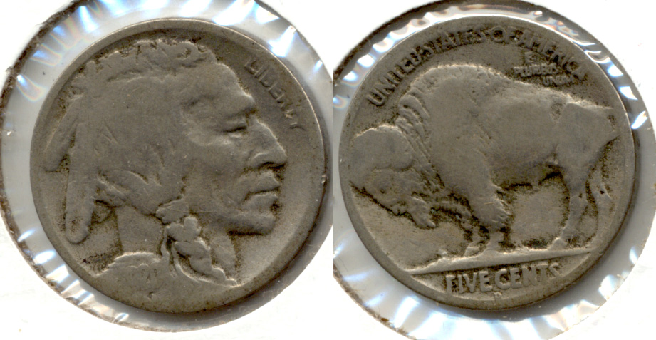 1920-D Buffalo Nickel AG-3 v