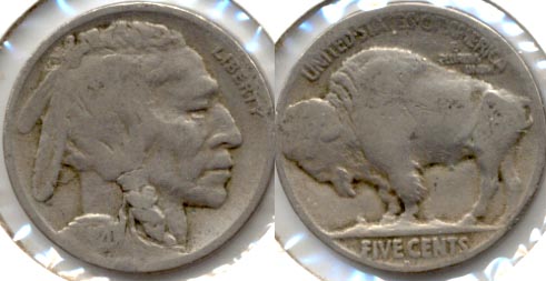 1920-D Buffalo Nickel Good-4 a