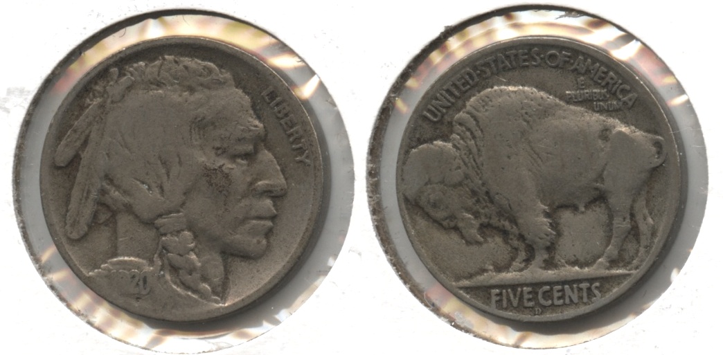 1920-D Buffalo Nickel Good-4 #ao