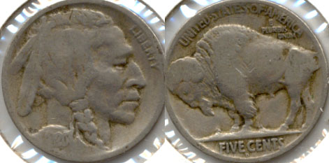 1920-D Buffalo Nickel Good-4 e