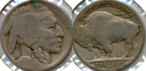 1920-D Buffalo Nickel Good-4 n Spot