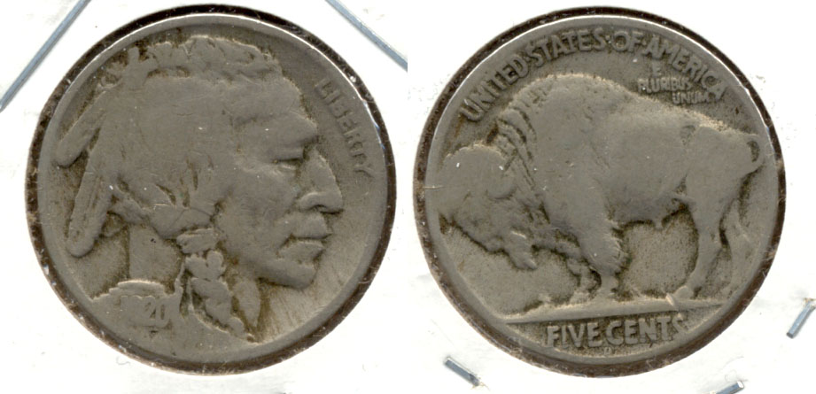 1920-D Buffalo Nickel Good-4 y
