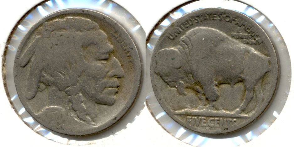 1920-S Buffalo Nickel AG-3 aa