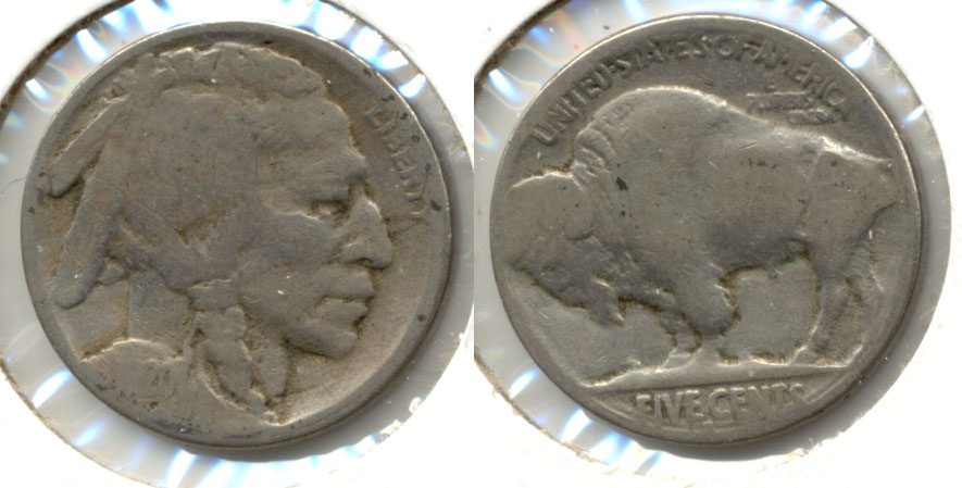 1920-S Buffalo Nickel AG-3 at