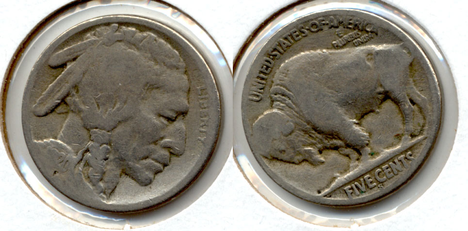 1920-S Buffalo Nickel AG-3 ax